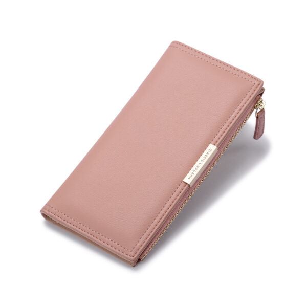 Geldbörsen Und Taschen Mode Einfarbig PU Geldbörse Universal #3924