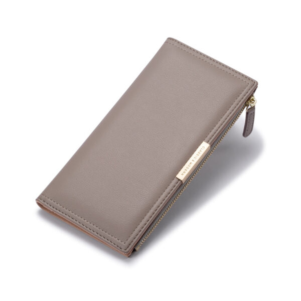 Geldbörsen Und Taschen Mode Einfarbig PU Geldbörse Universal #3924 – Bild 3